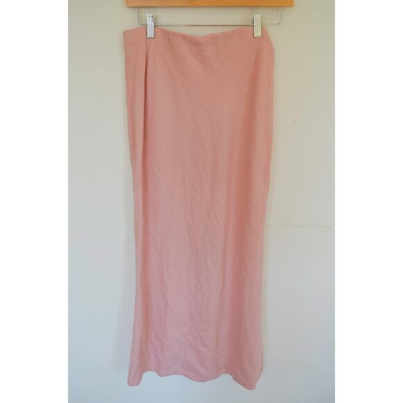 Anthropologie The Tilda Maxi Slip Skirt: Linen Edition Small - Picture 7 of 8